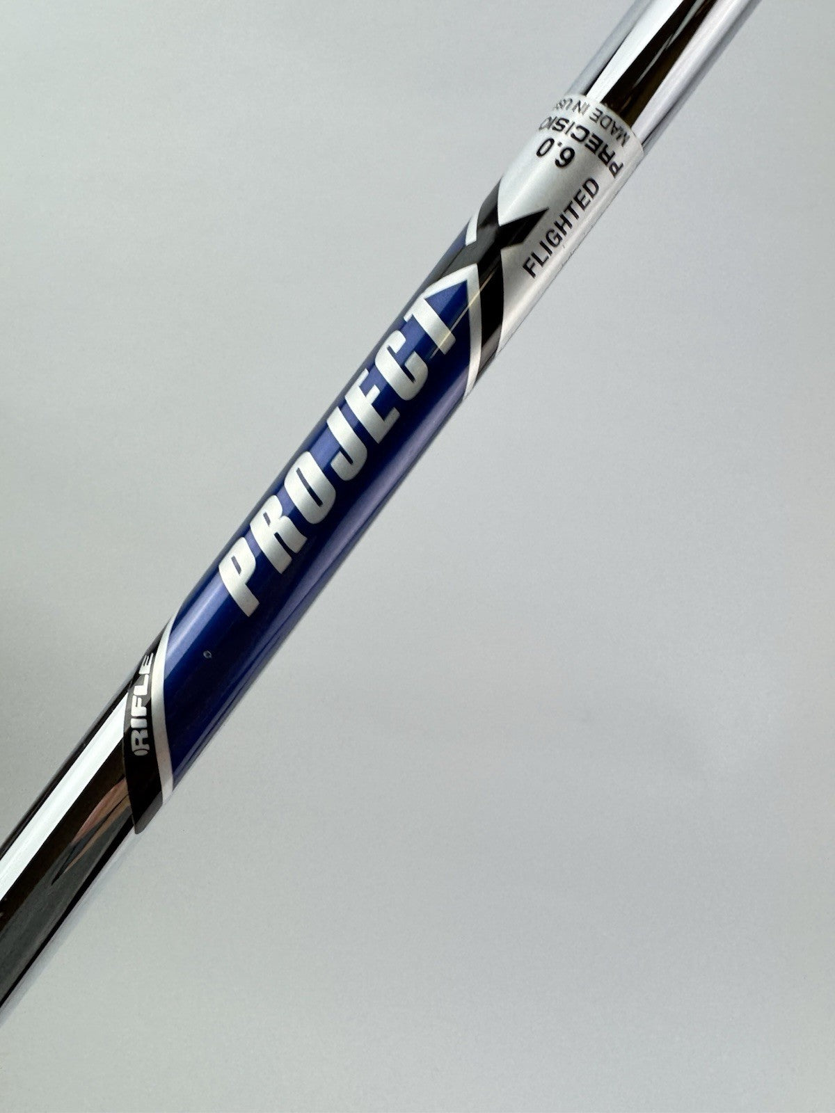 Project X Iron Shaft Flighted 6.0 Stiff Flex Steel 37.5” 0.370 Parallel /286432