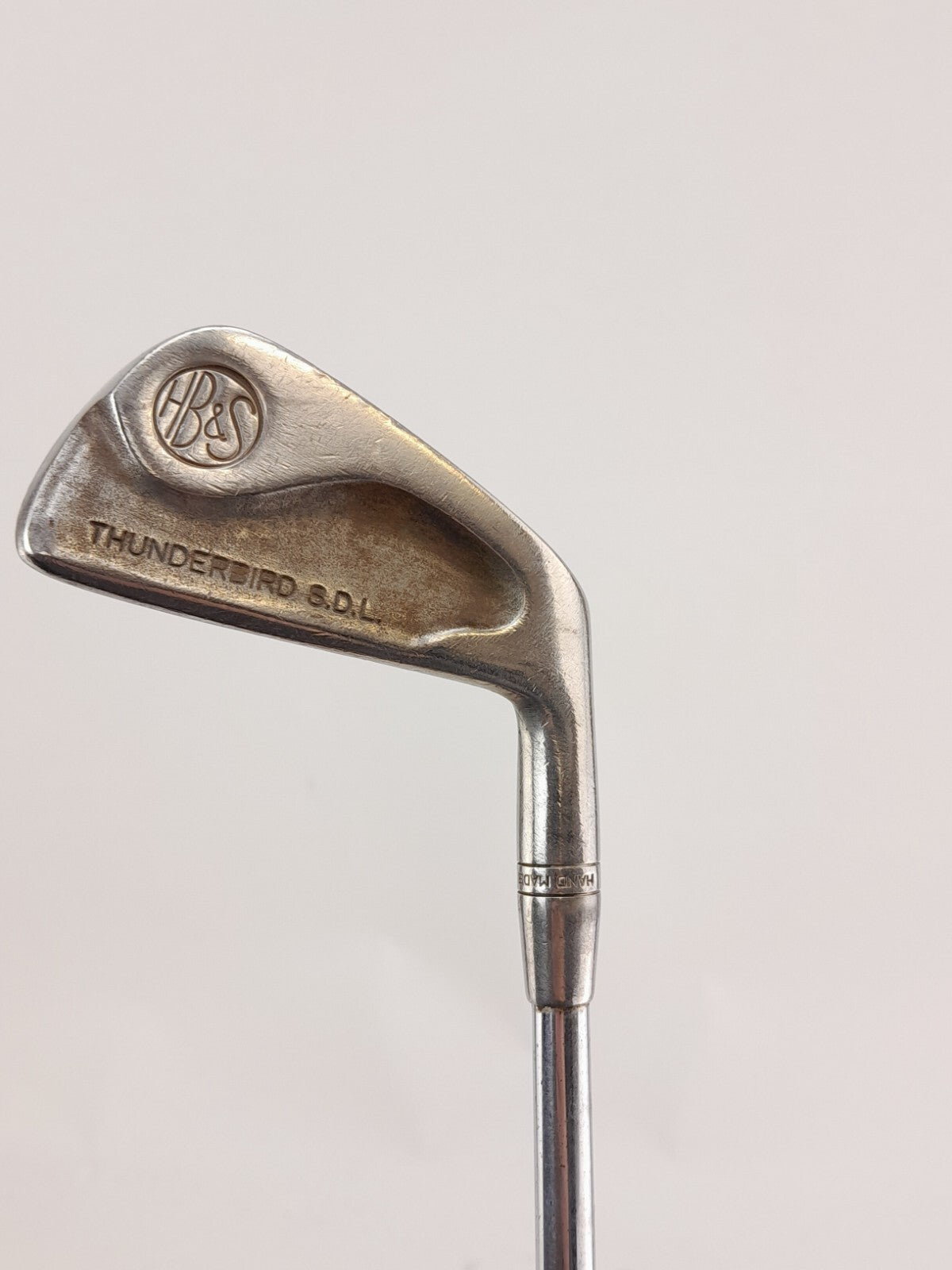 Mens Golf 2 Iron H.Bird & Son Regular Flex Steel /Right Handed /New Grip /161498