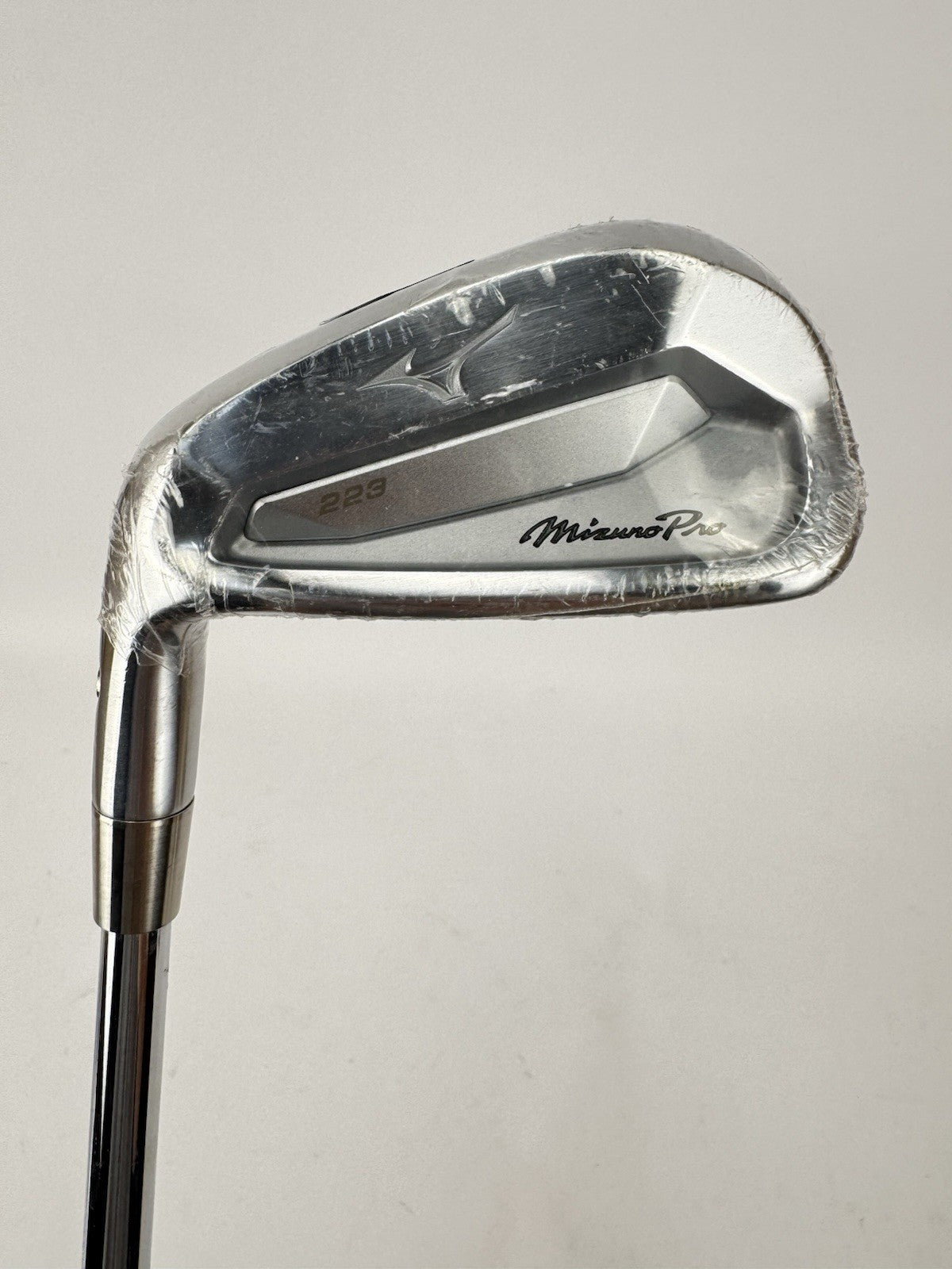Mizuno Pro 223 7 Iron Left Handed KBS $-Taper 120 Stiff Steel /Demo /364480