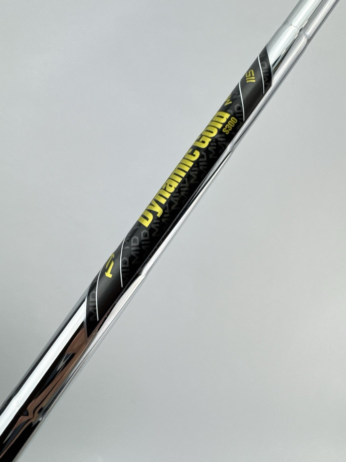 Dynamic Gold Mid Iron Shaft 115 Stiff Flex Steel 36 /0.355 Tapered /307163