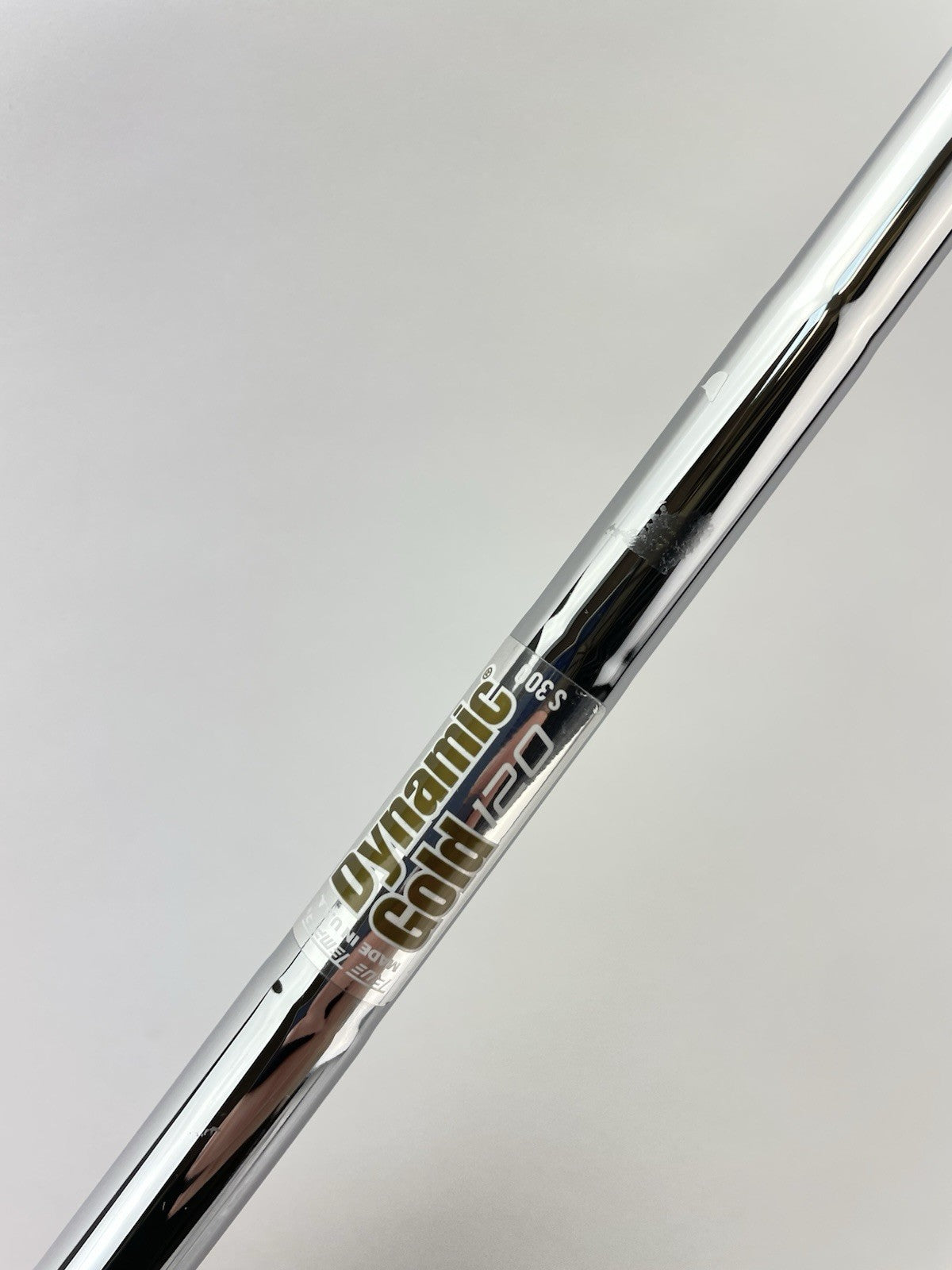 Dynamic Gold 120 Iron Shaft S300 Stiff Flex Steel 35.75 /0.355 Tapered /272123