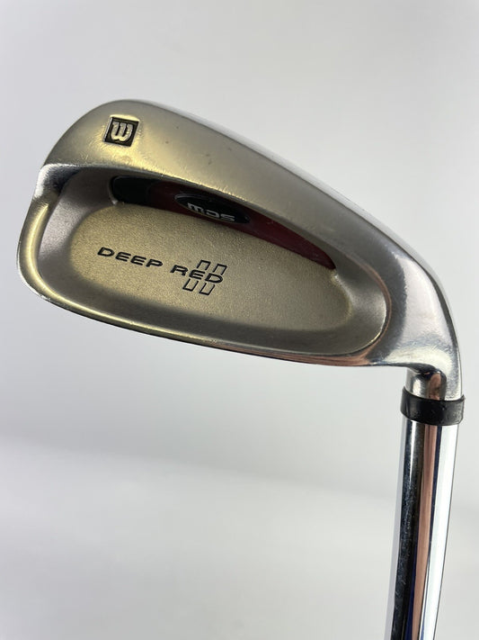 Wilson Golf 6 Iron Deep Red II Regular Steel /Right /New Grip /95000