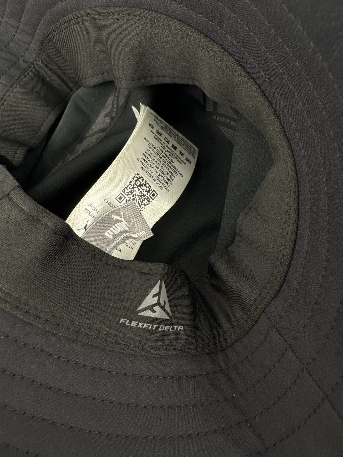 Puma Golf DRYLBL Storm Bucket Hat Black Size Small/Medium /330045