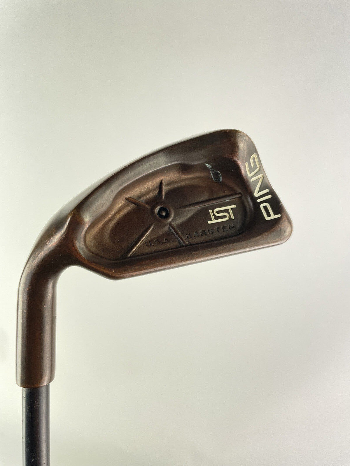 Ping ISI Becu 4 Iron Beryllium Black Dot W54 Stiff Graphite /Left Handed /140090