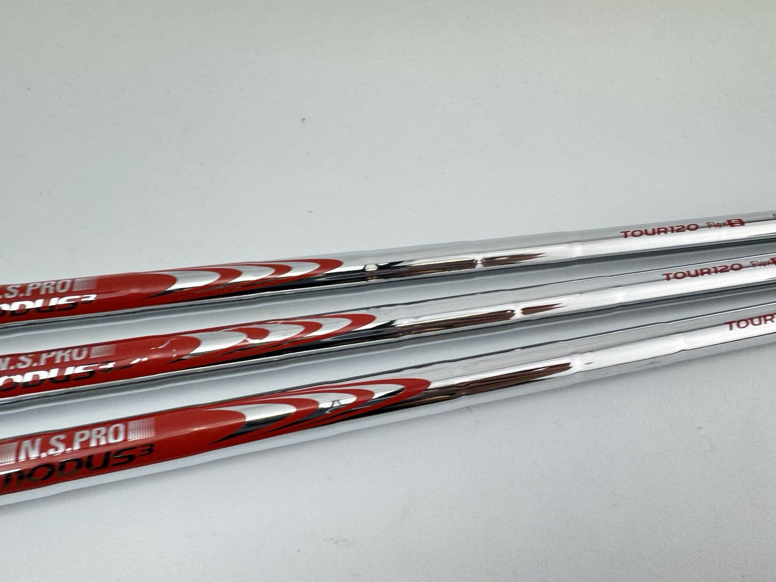 Nippon Modus3 Wedge Shaft Set (3) Tour120 Stiff Flex Steel 0.355 Tapered /292683