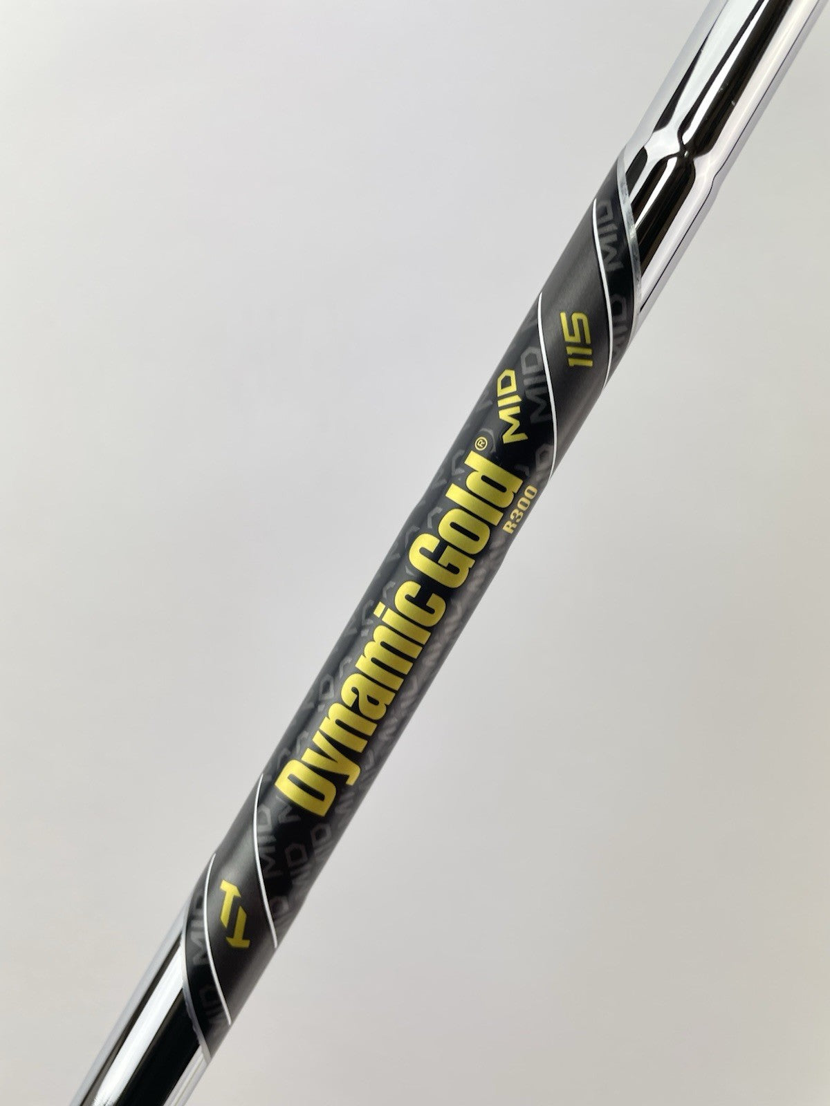 Dynamic Gold 115 Iron Shaft Mid R300 Regular Flex Steel 35.75” /0.355 /253393