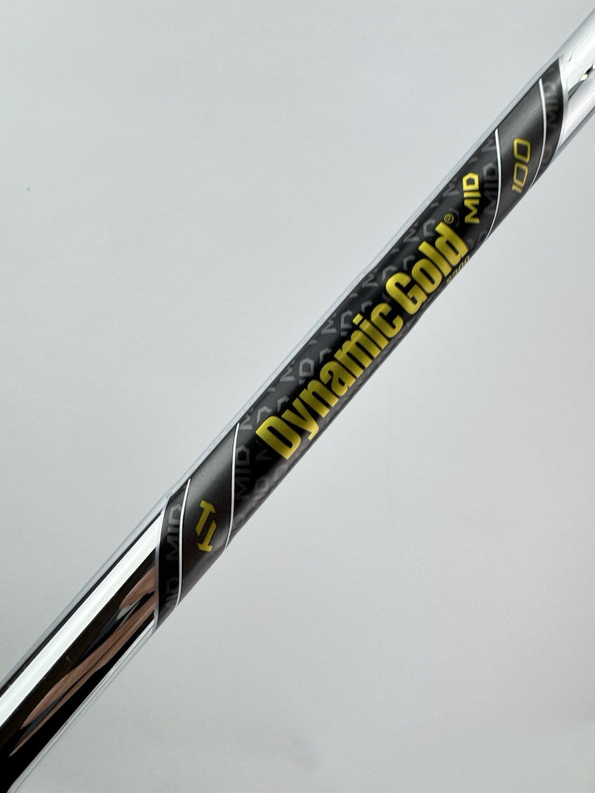 Dynamic Gold Mid 100 Iron Shaft Stiff Flex Steel 36.25” /0.355 Tapered /292961