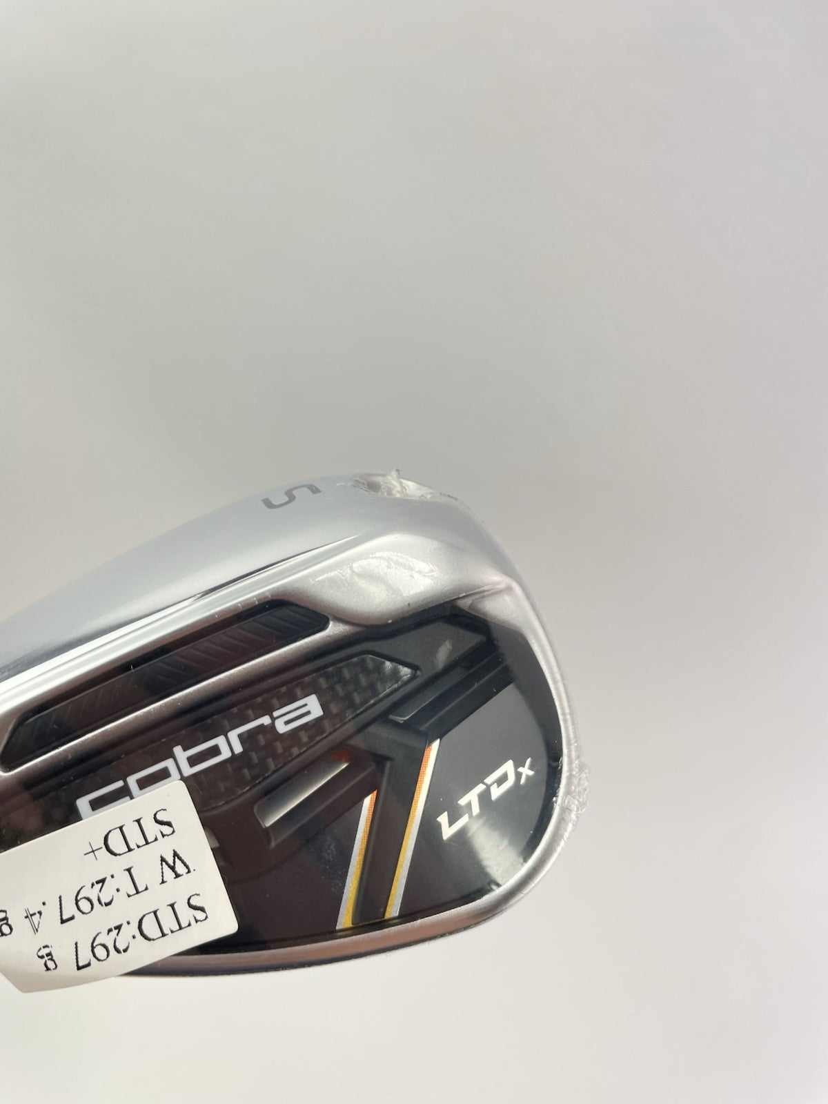 Cobra LTDX Sand Wedge Left Handed KBS Tour 90 Stiff Flex Steel /Brand New /261664