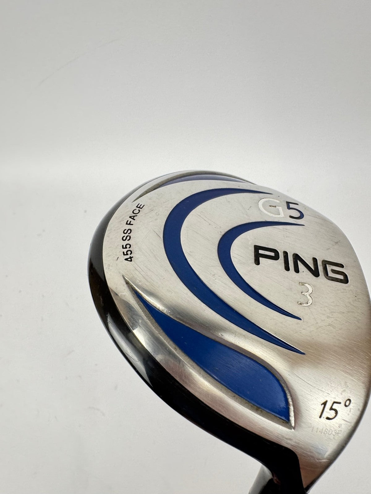 Ping G5 3 Wood 15 Degrees Aldila NVS 85 Stiff Graphite Right Handed/365611