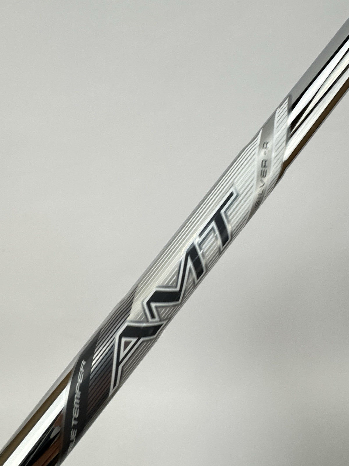 True Temper AMT Silver Iron Shaft Regular Steel 34.75” /0.355 Tapered /314803