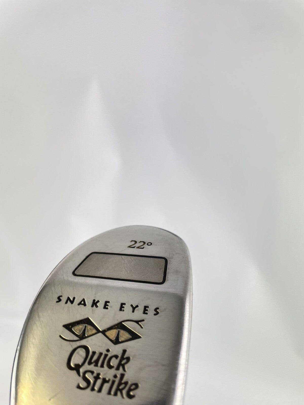 Snake Eyes 3 Hybrid 22* Quick Strike UST Stiff Graphite /Golf Pride /79914