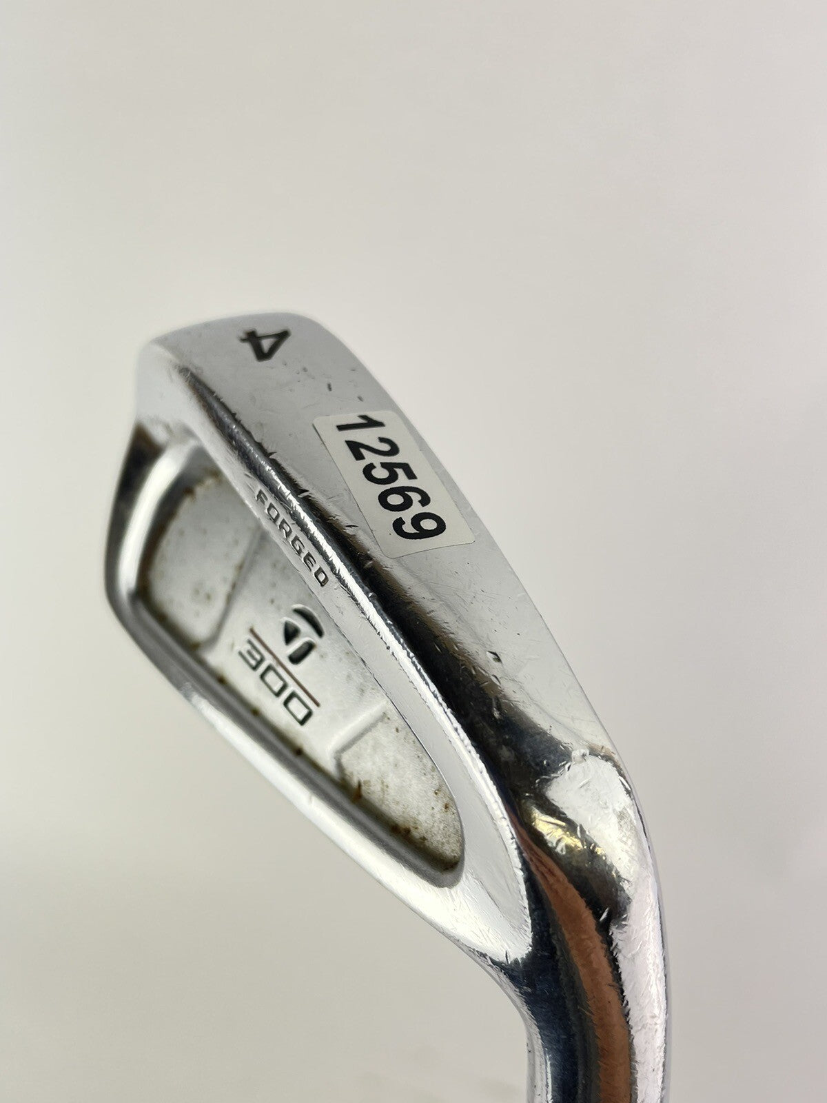 Taylormade 300 Forged 4 Iron Rifle 6.0 Stiff Steel /Right /New Grip /1256917