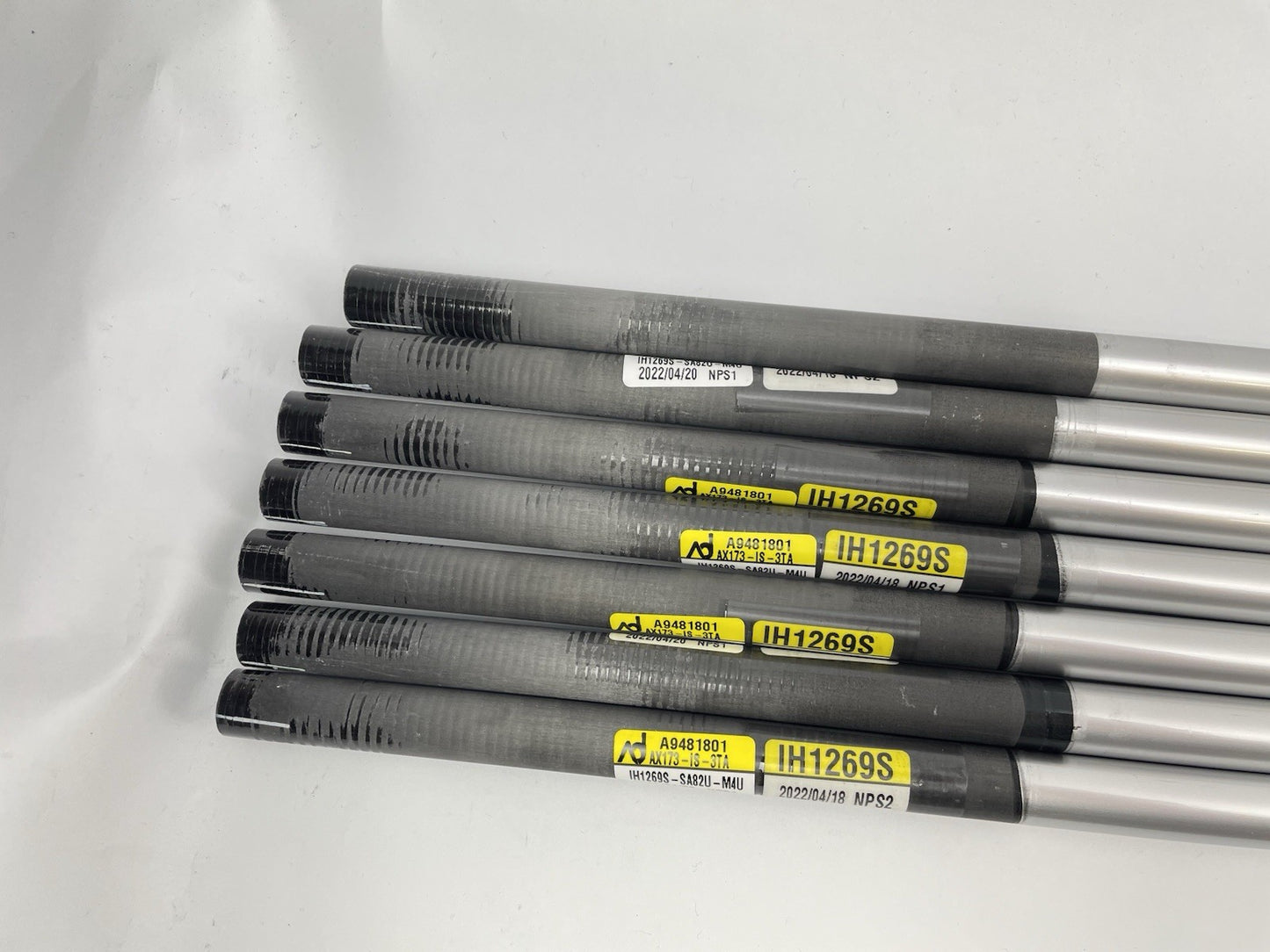 Aldila Ascent Iron Shaft Set (7) 75HY Stiff Flex Graphite /42 /0.370 /Brand New5