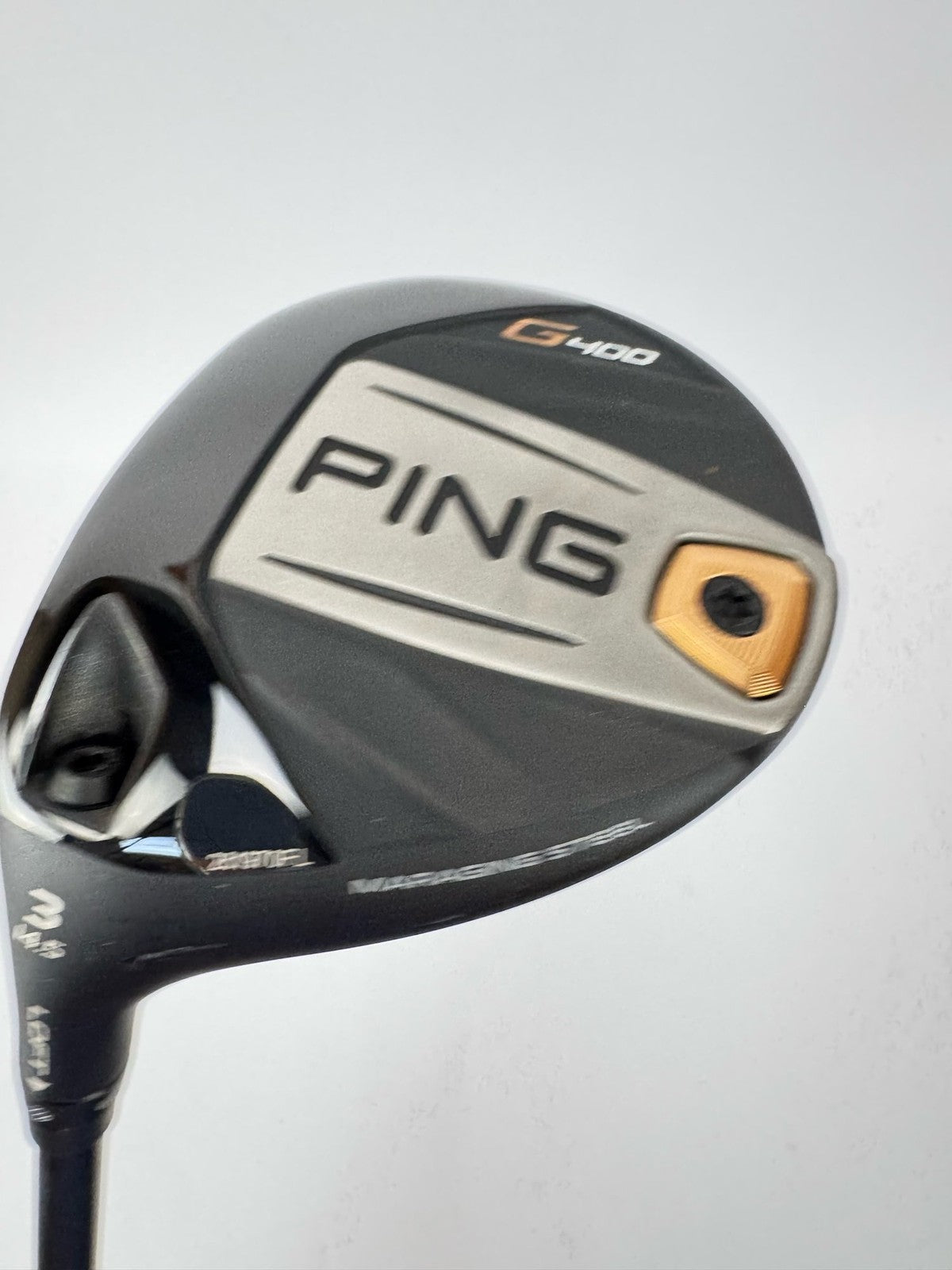 Ping G400 3 Wood Left Handed 14.5* Hzrdus Hand Crafted 6.0 Stiff Graphite/366512