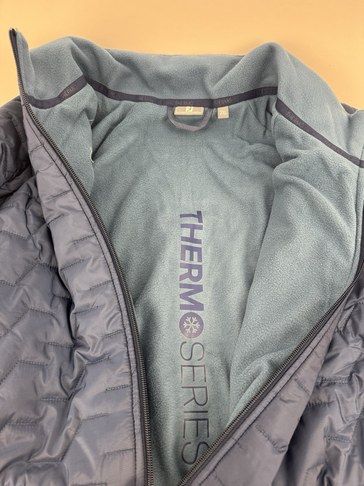 FootJoy ThermoSeries Insulated Quilted Golf Wind Jacket Mens Size 2XL Navy/330098