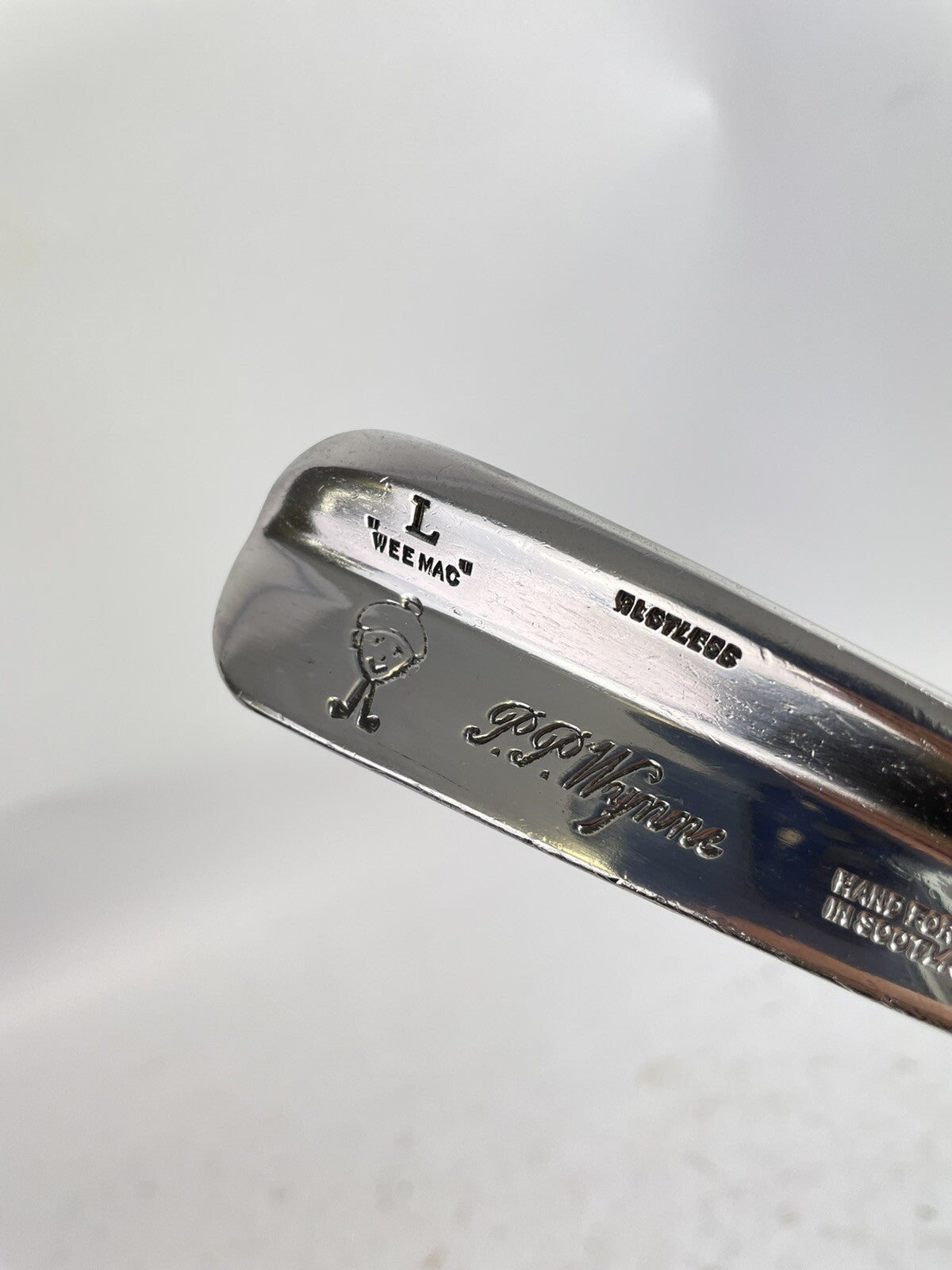 Wee Mac Hand Forged Ladies Putter 33” Stainless /Right /New Grip /33222