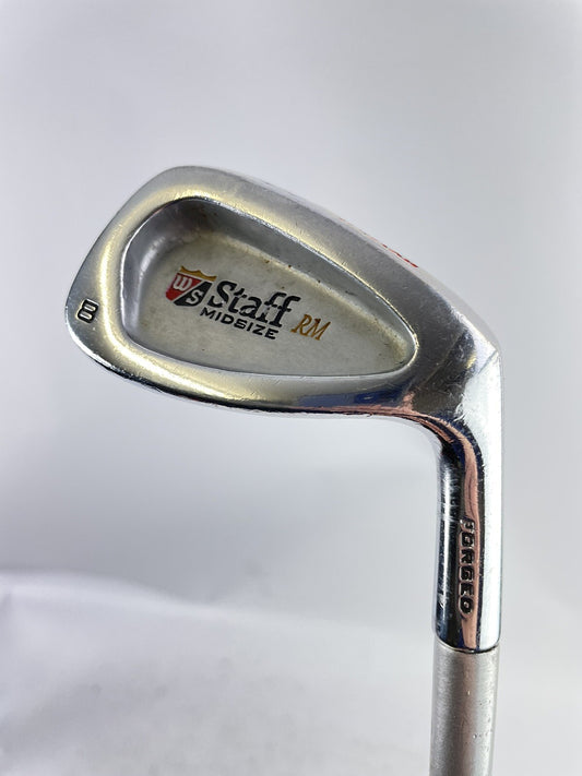 Wilson Staff 8 Iron Midsize RM Forged Stiff Graphite /Right /New Grip /71620