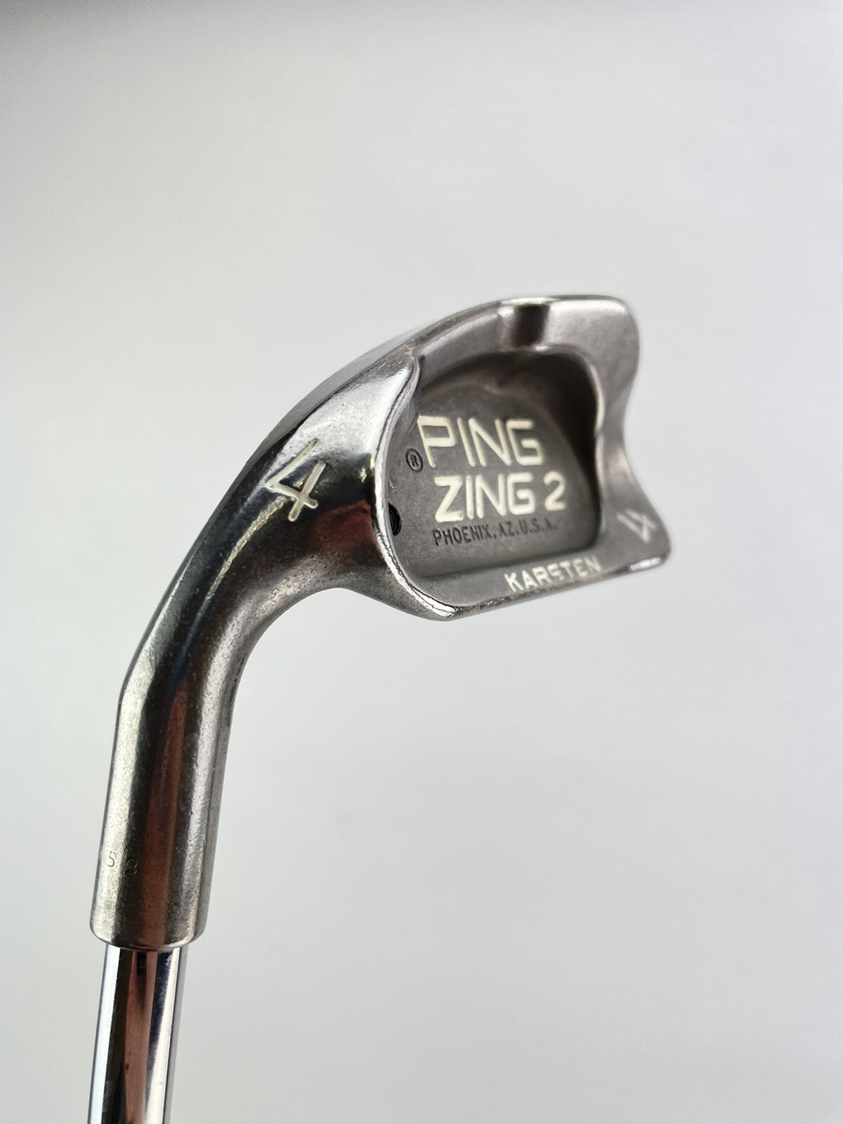 Ping Zing2 4 Iron Black Dot JZ Stiff Flex Steel /Left Handed /New Grip /199872