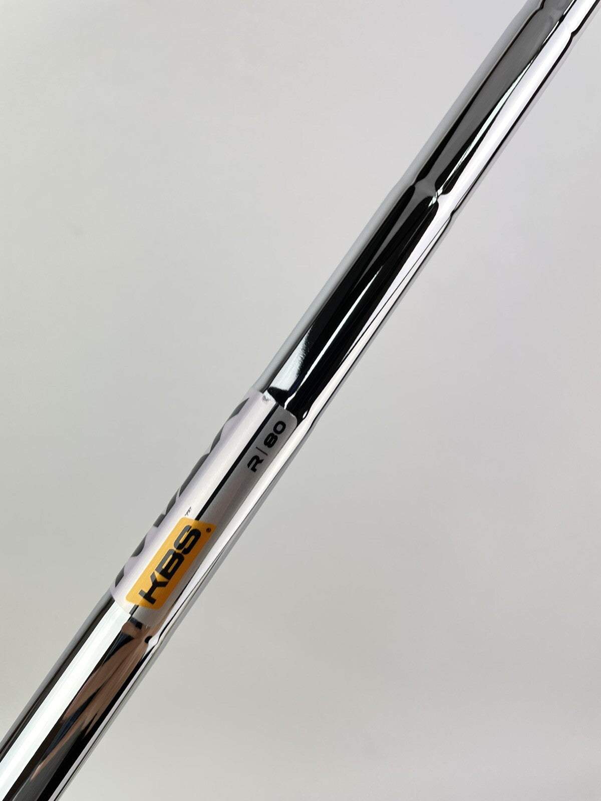KBS Max 80 Iron Shaft Regular Flex Steel 35" /0.370 Parallel Tip /182305