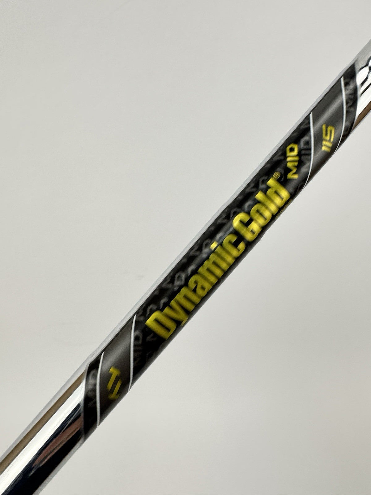 Dynamic Gold 115 Iron Shaft Mid S300 Stiff Flex Steel 36”/0.370 Parallel /346312