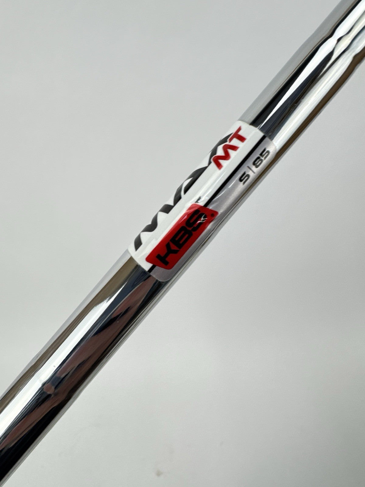 KBS Max MT 85 Iron Shaft Stiff Flex Steel 35.25” /0.370 Parallel /338763