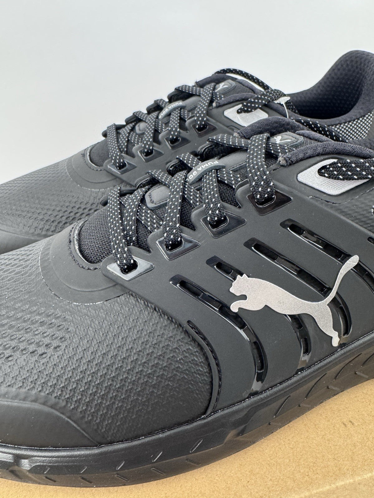 Puma Ignite Elevate 2 Tour Men's Golf Shoes Size UK 9 Black Waterproof/319286