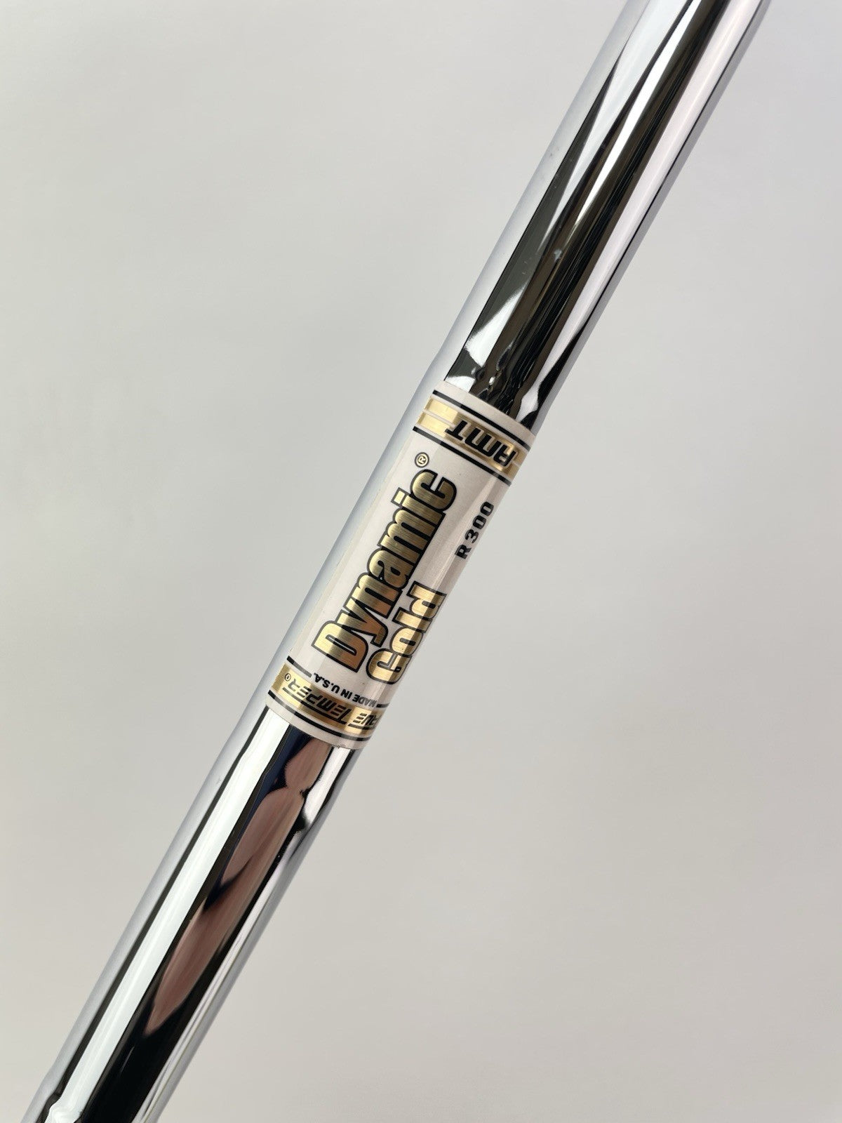 Dynamic Gold AMT Iron Shaft Regular Flex Steel 35 /0.355 Tapered /254251