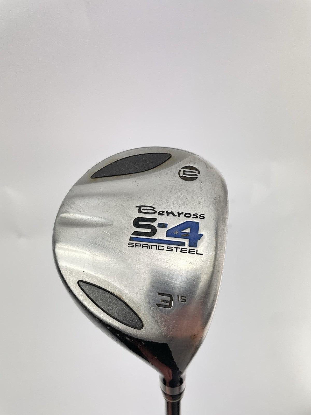 Benross Golf 3 Wood 15* S-4 Regular Flex Graphite /Right /New Grip /278171