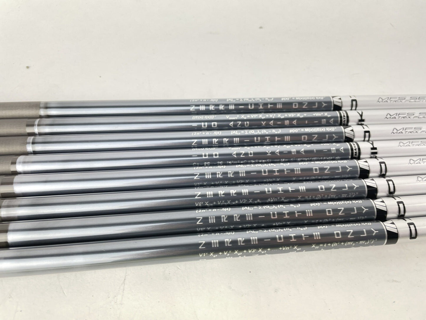 Matrix Ozik Red Tie Iron Shaft Set (9) Lite Senior Graphite Q4 42” /New /138012