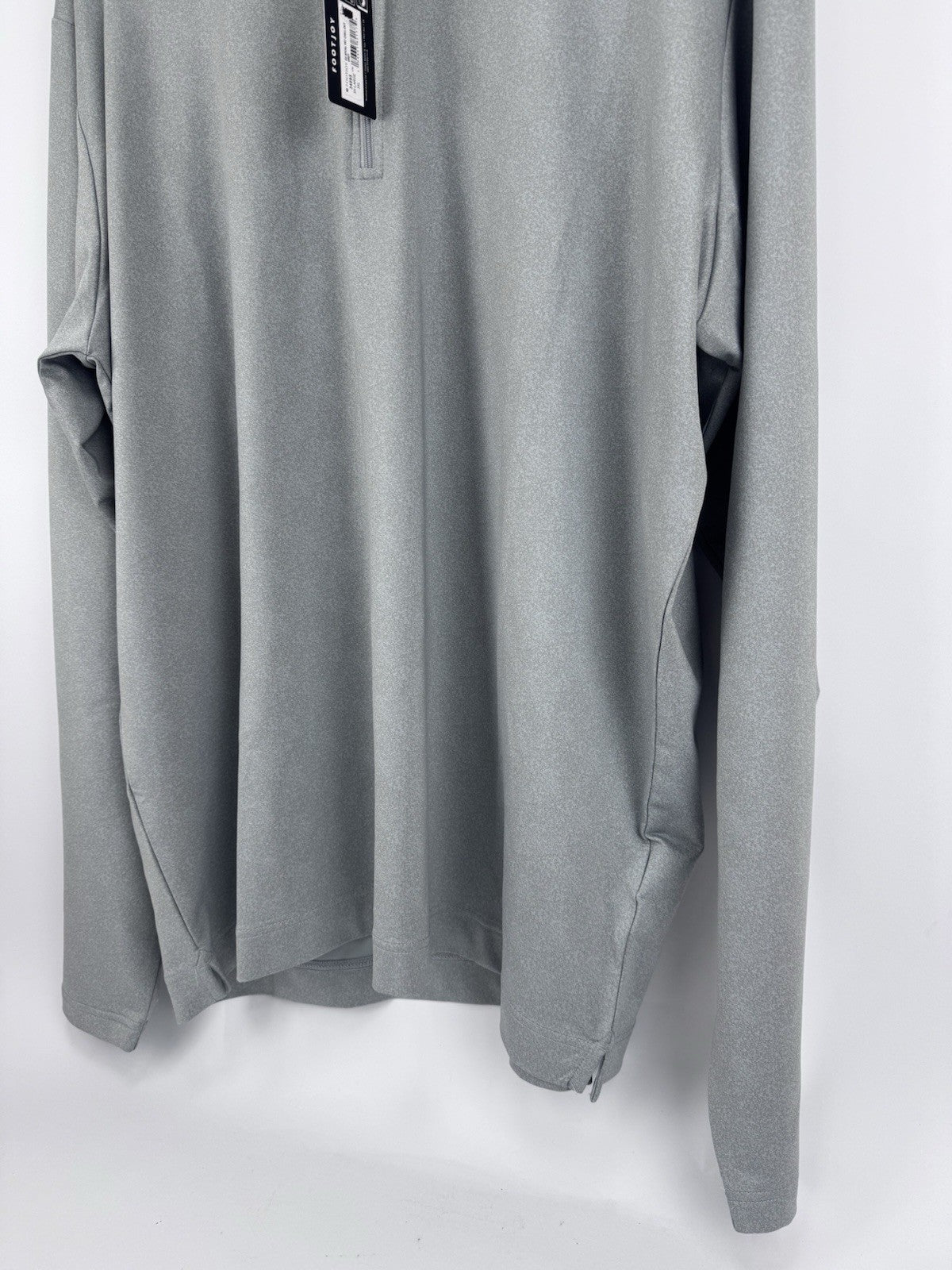 FootJoy Speckle Print Chill-Out Men's Golf 3XL Pullover Grey Quarter/317064