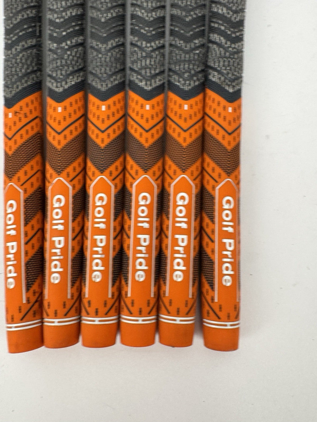 Golf Pride Mcc4 Plus 4 Golf Grips (6) Orange /Standard /Pulled /352202