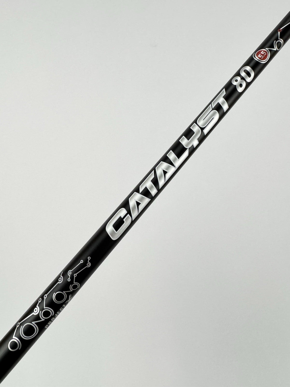 Project X Catalyst Black Iron Shaft 80 Regular Flex Graphite 35.25 /0.355 /328980