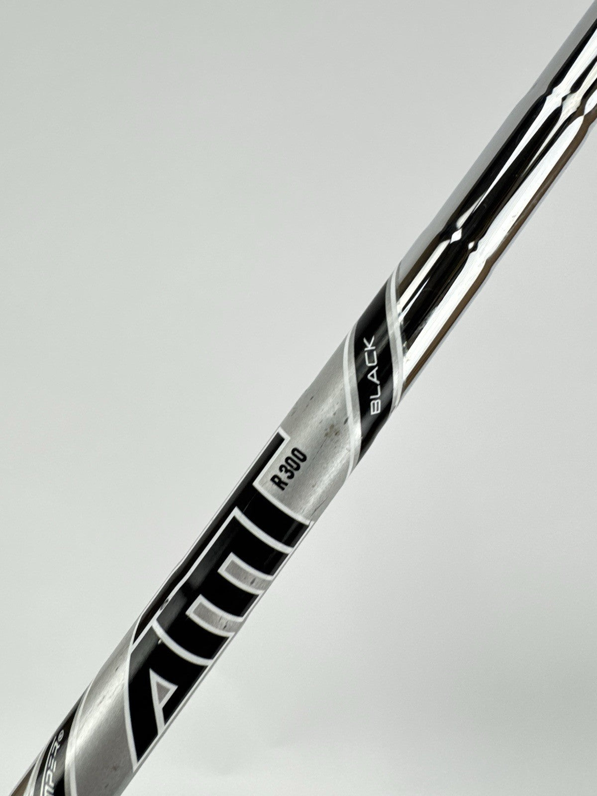 True Temper AMT Black Iron Shaft R300 Regular Flex Steel 35.25” /0.355 /323577
