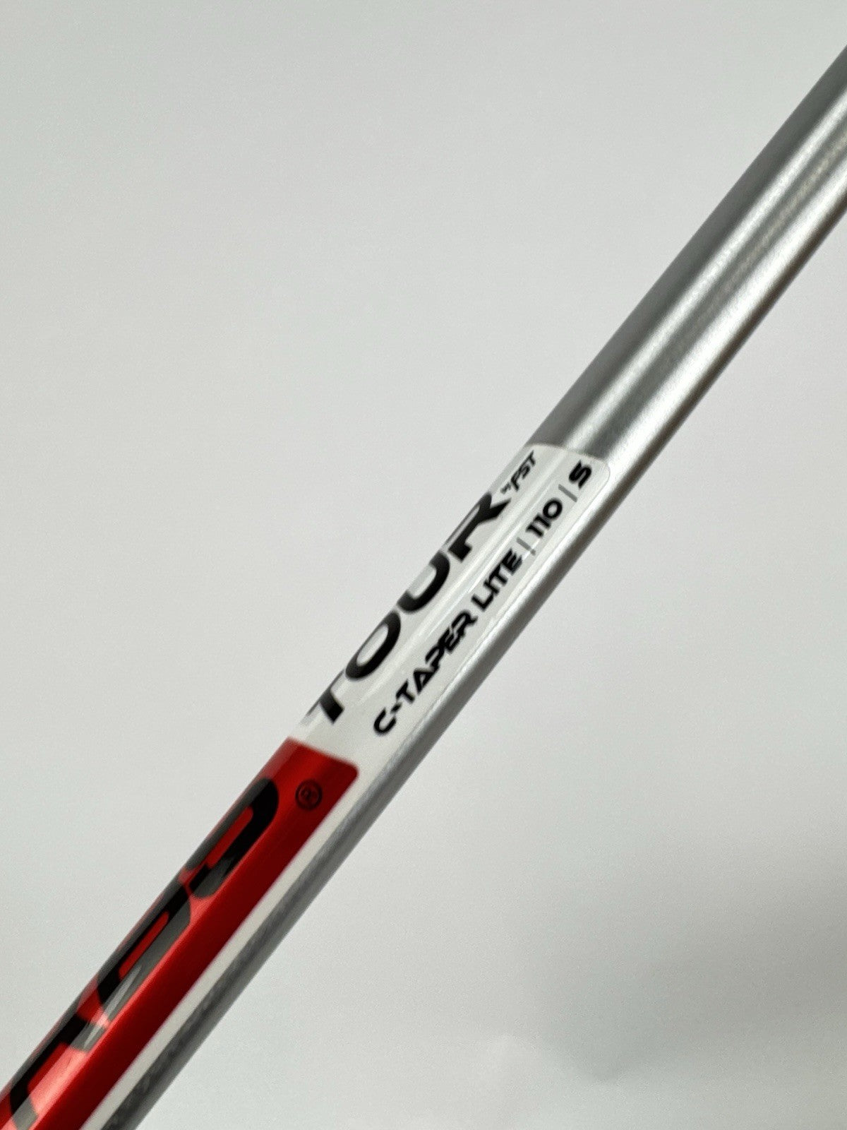 KBS Tour C-Taper Lite Iron Shaft 110 Stiff Flex Steel 36” /0.355 Tapered /322695