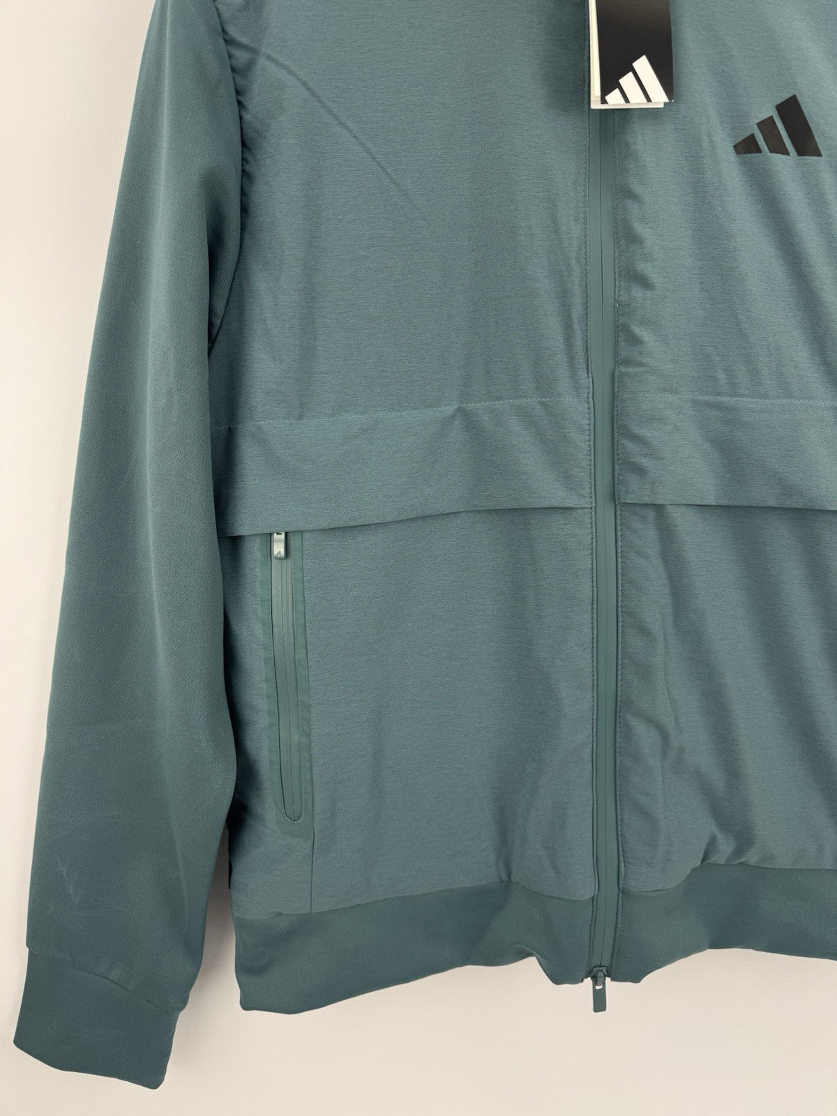Mens Adidas Ultimate365 Tour Frostguard Jacket Size Small Aqua Full Zip/327344