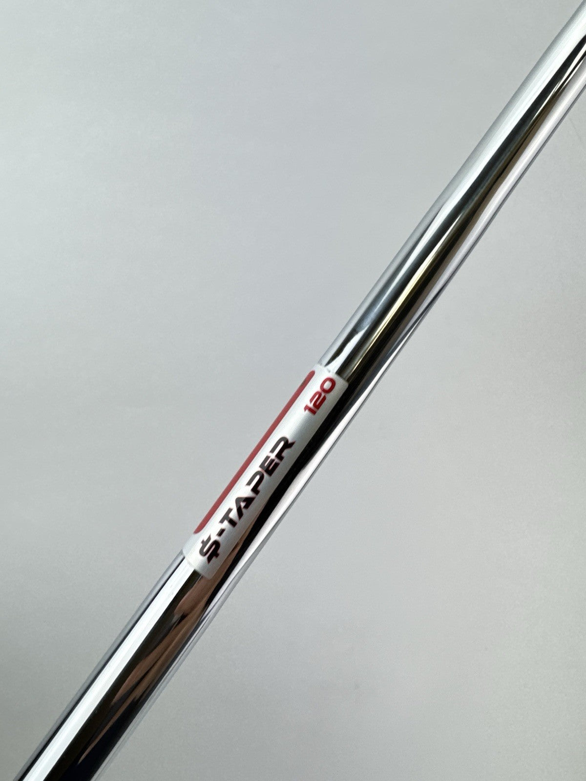 KBS $-Taper Iron Shaft 120 Stiff Flex Steel 35.5” /0.355 Tapered /270655