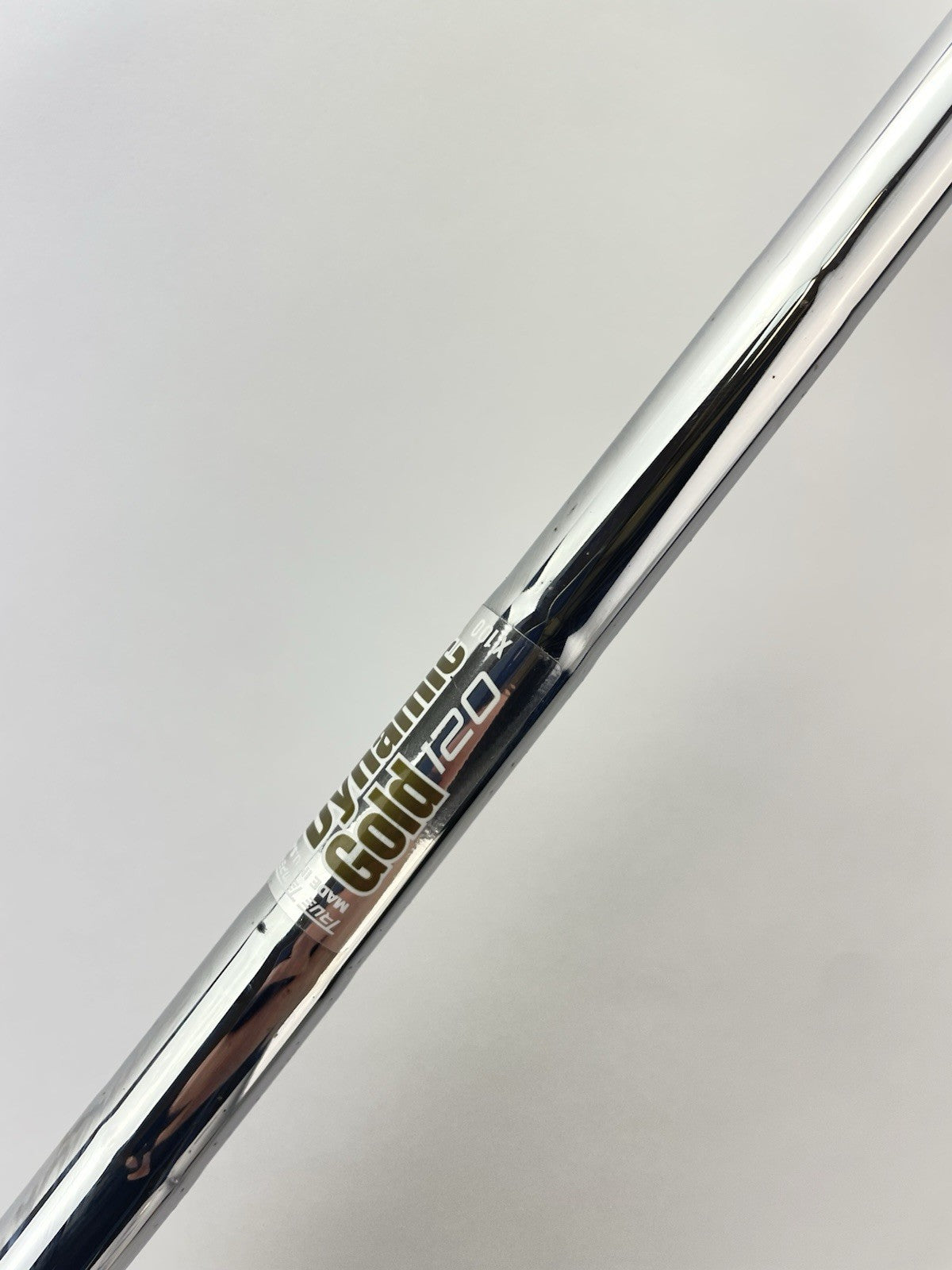 Dynamic Gold 120 Iron Shaft X Flex Steel 35.75 /0.355 Tapered /282095