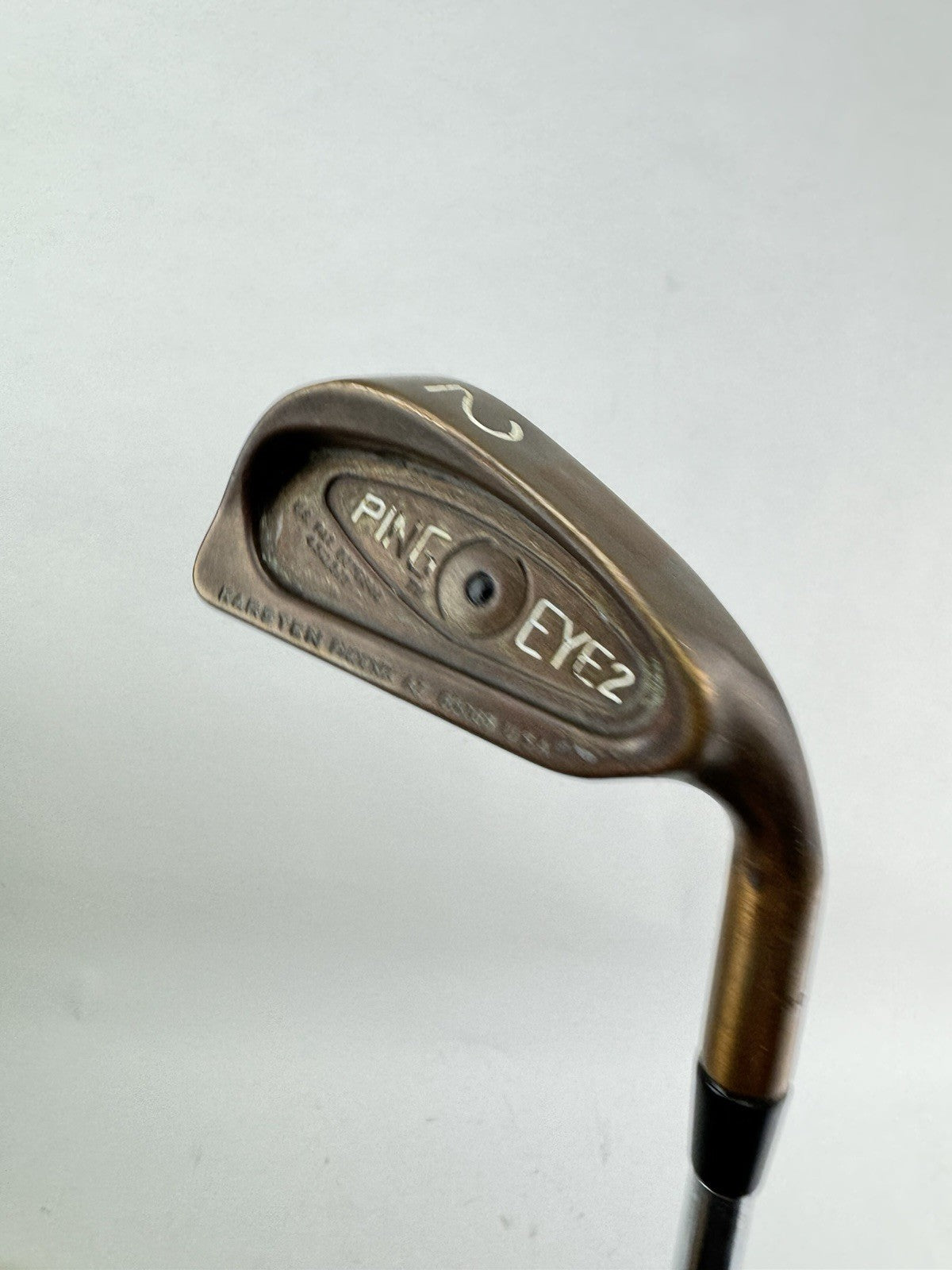 Ping Eye2 Becu 2 Iron 18.5* Black Dot DG S300 Stiff Steel +1/2 /New Grip /212343