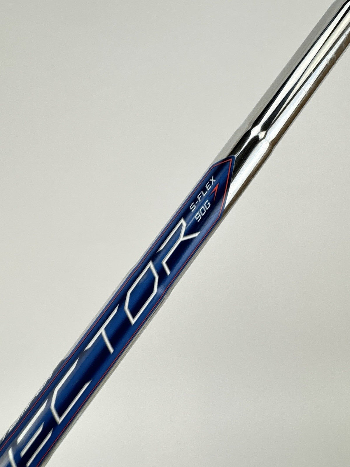 True Temper Vector Iron Shaft 90G Stiff Flex Steel 35.5” 0.370 Parallel /327025