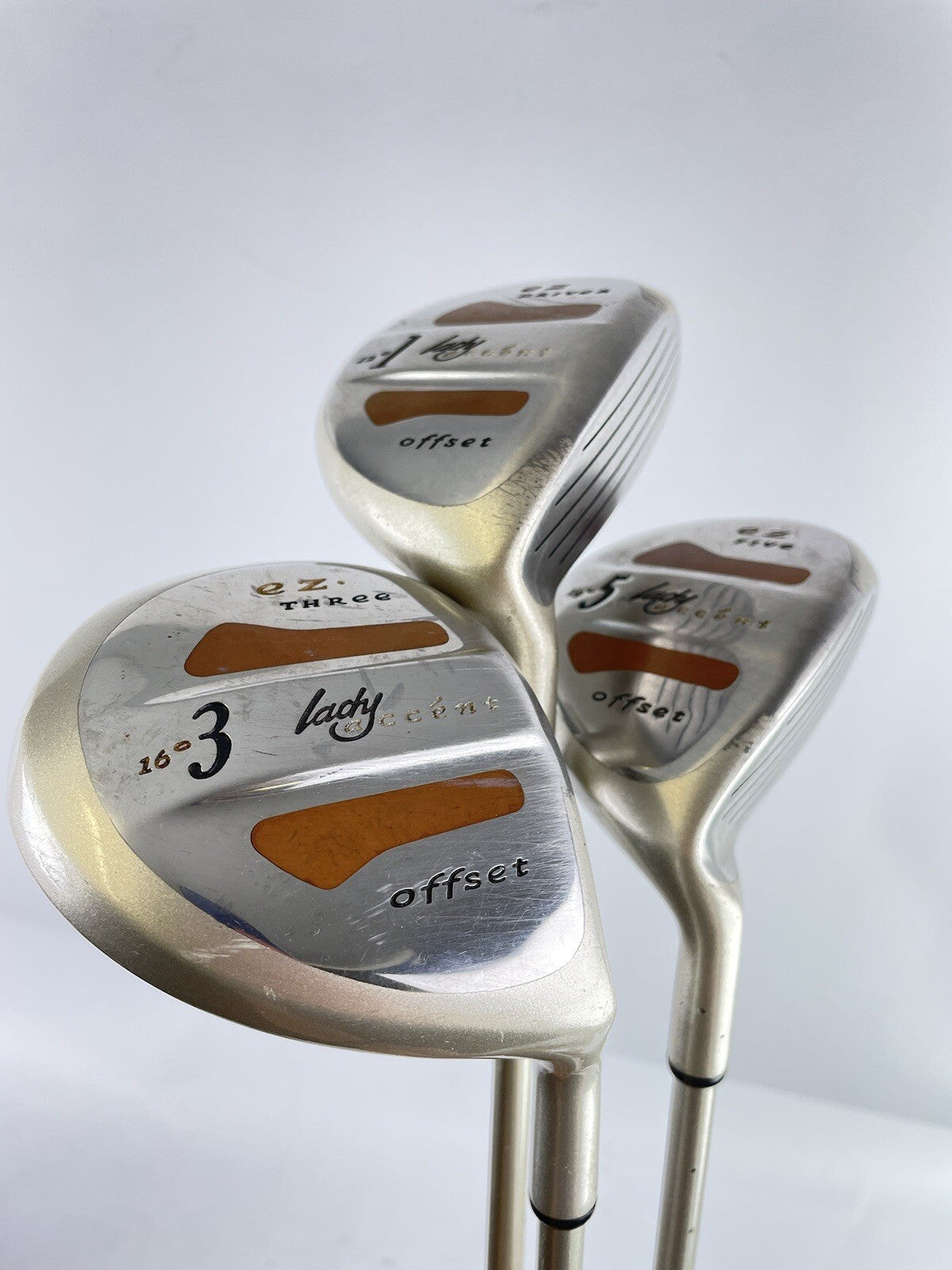 La Jolla Ladies Driver Fairway Set 1,3&5 Woods Ladies Graphite/Right Habded/99990