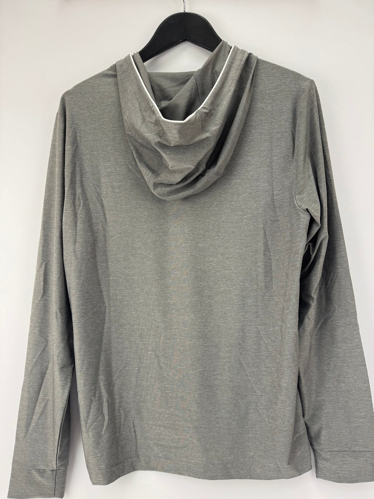 Penguin Sport Mens Hoodie Size S Grey Long Sleeve Lightweight Pullover/353085