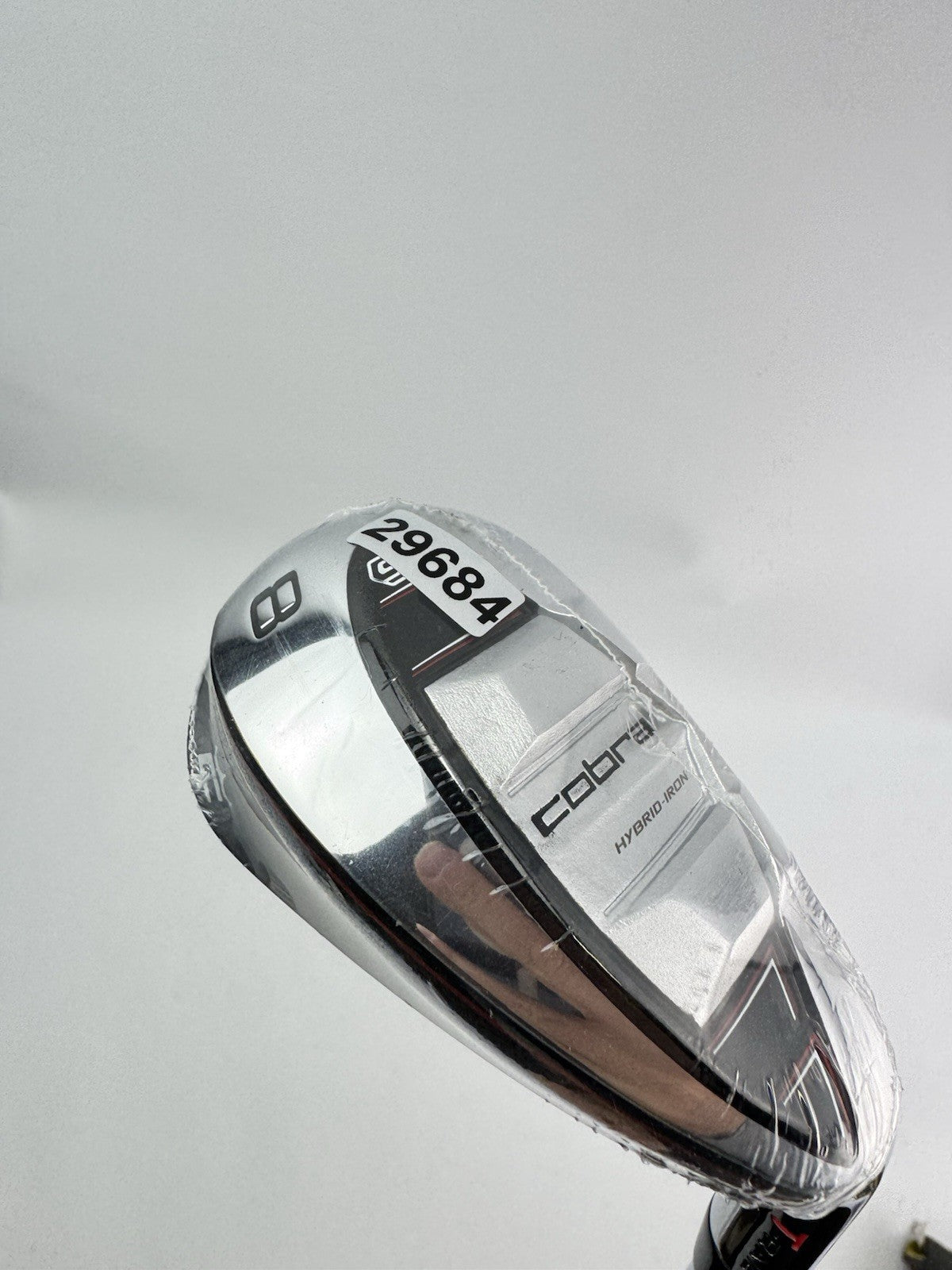 Cobra T Rail 8 Iron Combo Hybrid KBS Tour 90 Regular Steel /Right /New /2968417