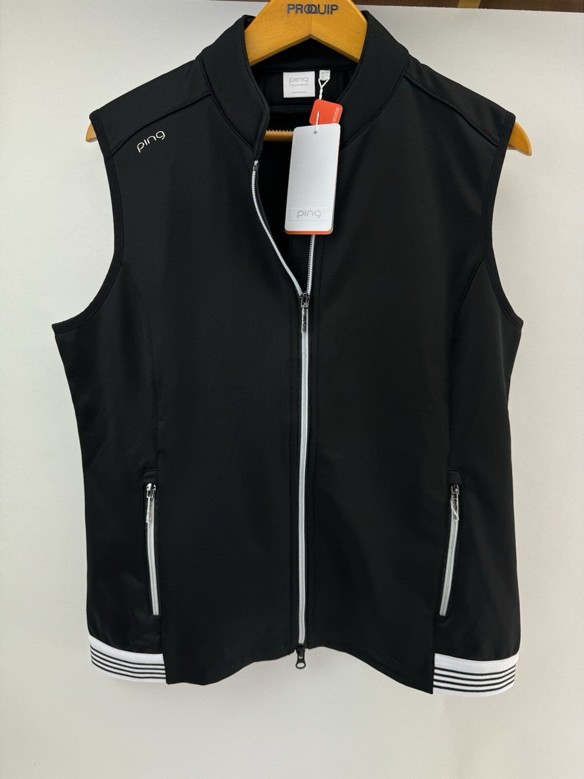 Ping Ladies Golf Gilet Dot Water Resistant UK 14 /Sensorwarm /New /208460