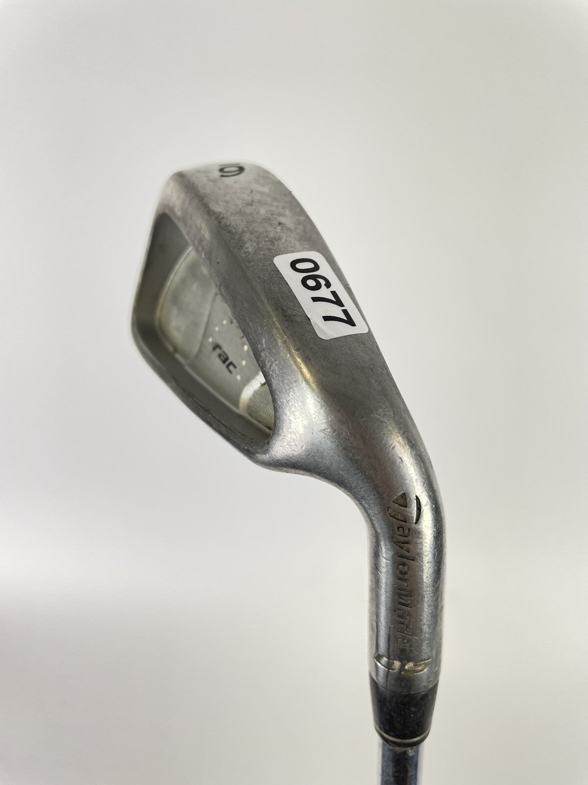 Taylormade Rac OS 6 Iron +1.5” Stiff Flex Steel /New Grip /067711