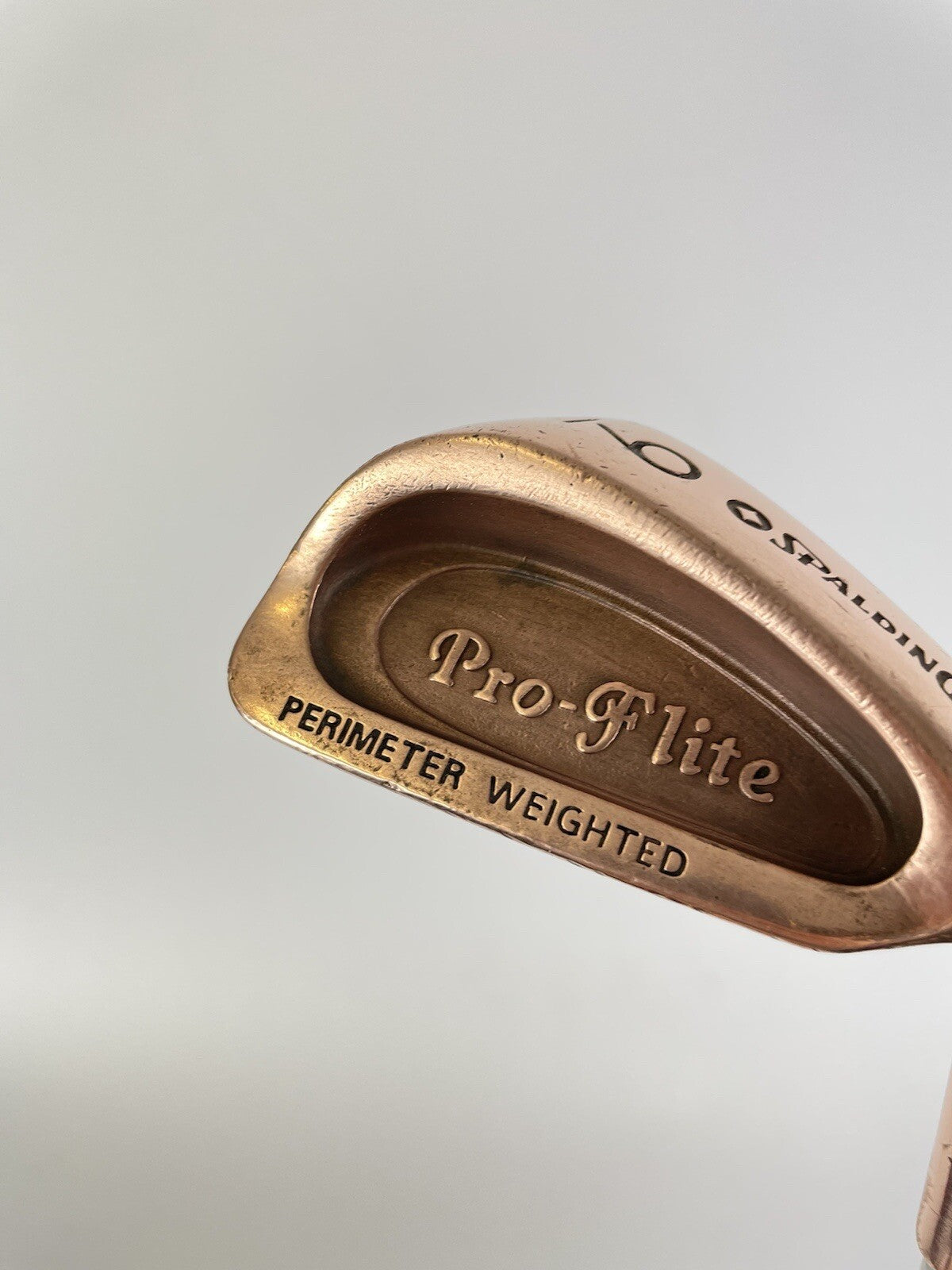 Spalding Beryllium Becu 9 Iron Regular Flex Steel /Right Handed /New Grip /06111