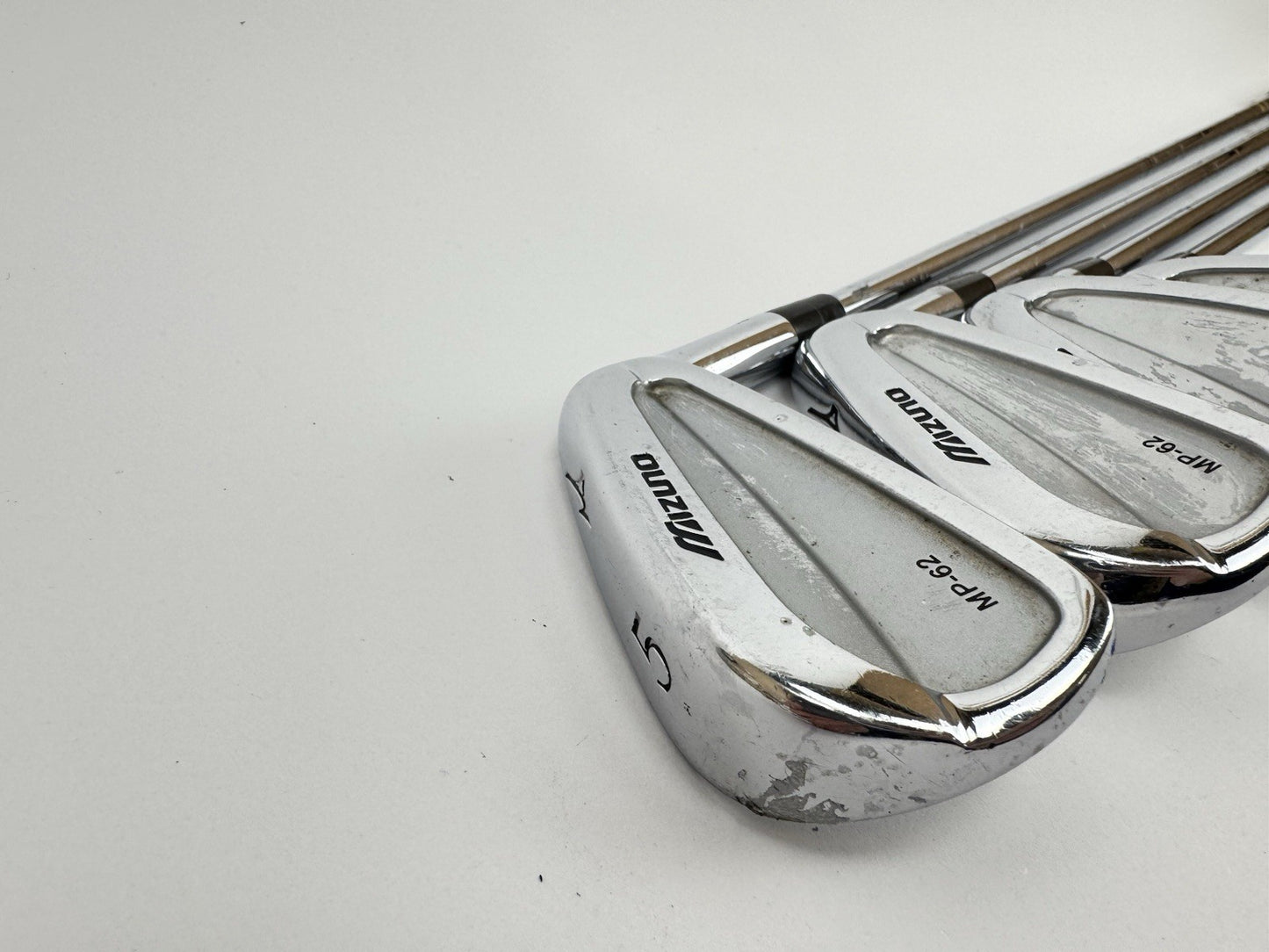 Mizuno MP62 Irons 5,7,9+PW Dynamic Gold R300 Regular Steel /New Grip /324172