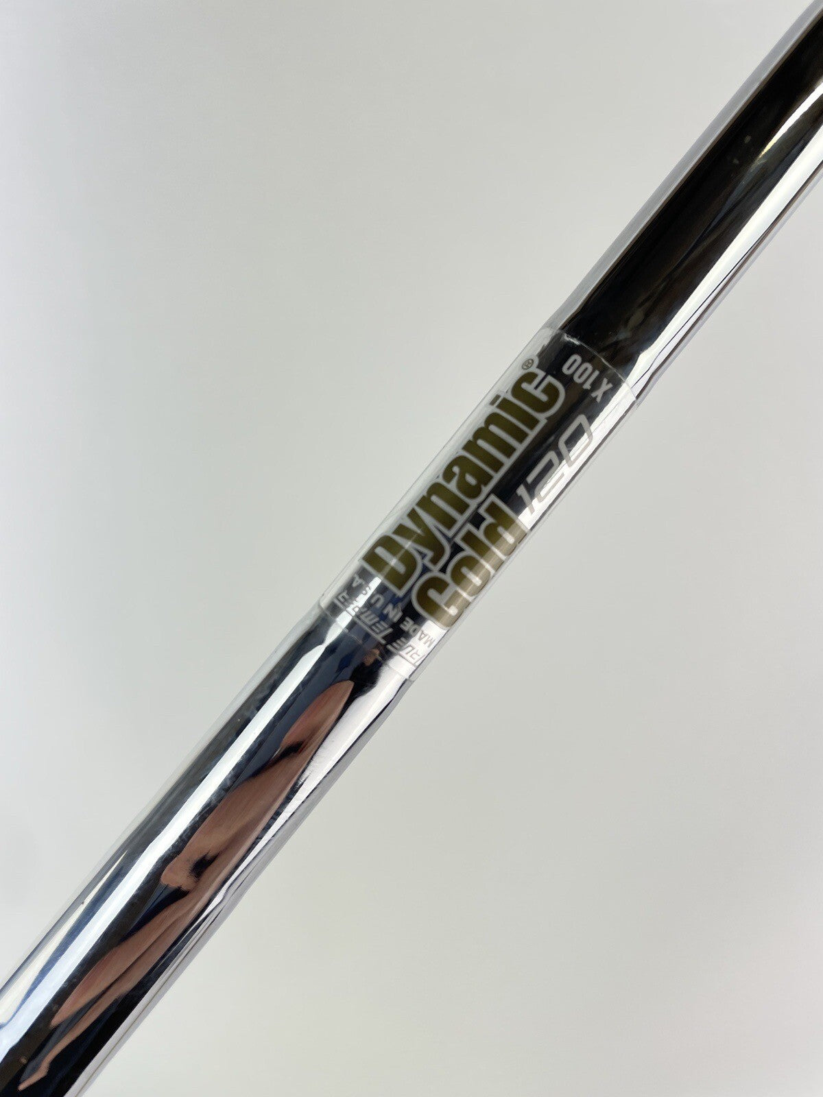 Dynamic Gold 120 Iron Shaft X100 X Flex Steel 35.25" /0.355 Tapered /140741