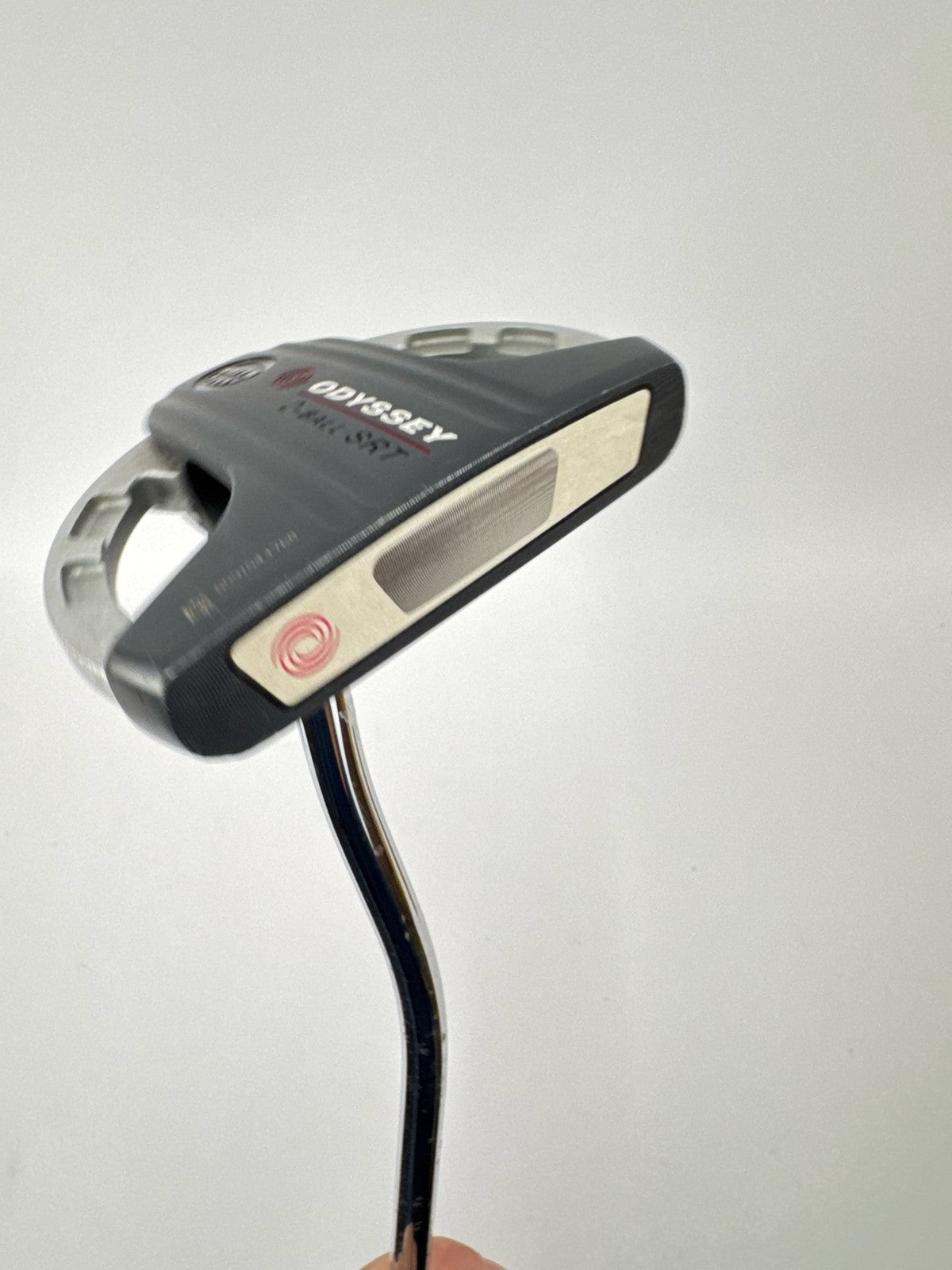 Odyssey White Steel 2-Ball SRT Mallet Putter Steel Shaft Stiff Flex /Left/367544