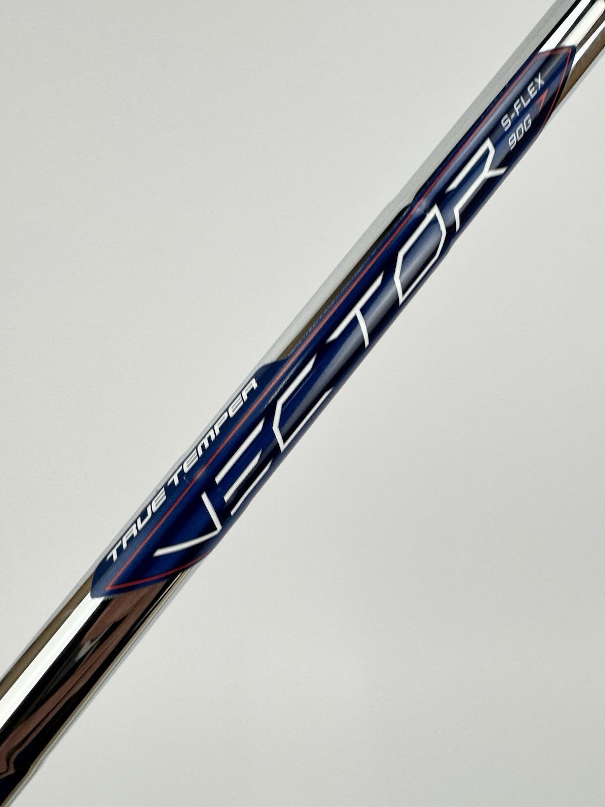 True Temper Vector Iron Shaft 90G Stiff Flex Steel 35” /0.370 Parallel /326762