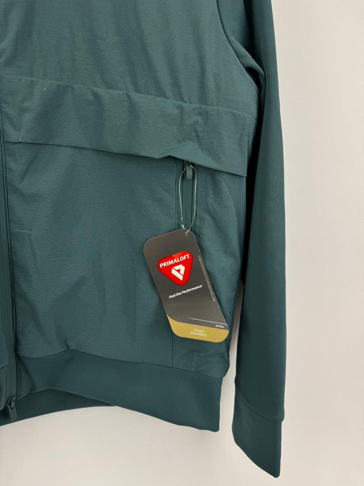 Mens Adidas Ultimate365 Tour Frostguard Jacket Size Medium Aqua Full Zip/325182